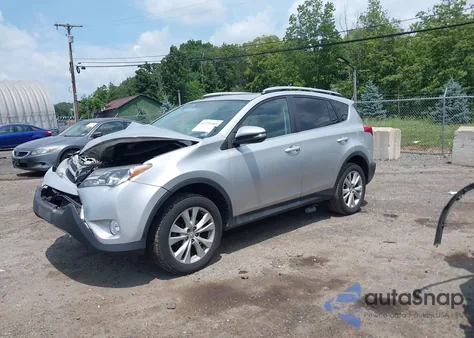 2013 Toyota Rav4 Limited from USA, damaged, VIN 2T3DFREV1DW038881